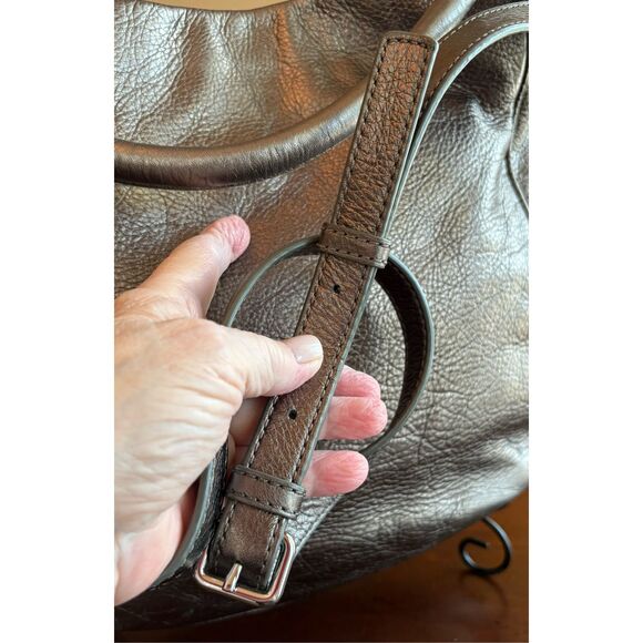 MARC BY MARC JABOBS "Too Hot to Handle" Hobo Crossbody/Shoulder Bag in Gunmetal - Picture 11 of 16